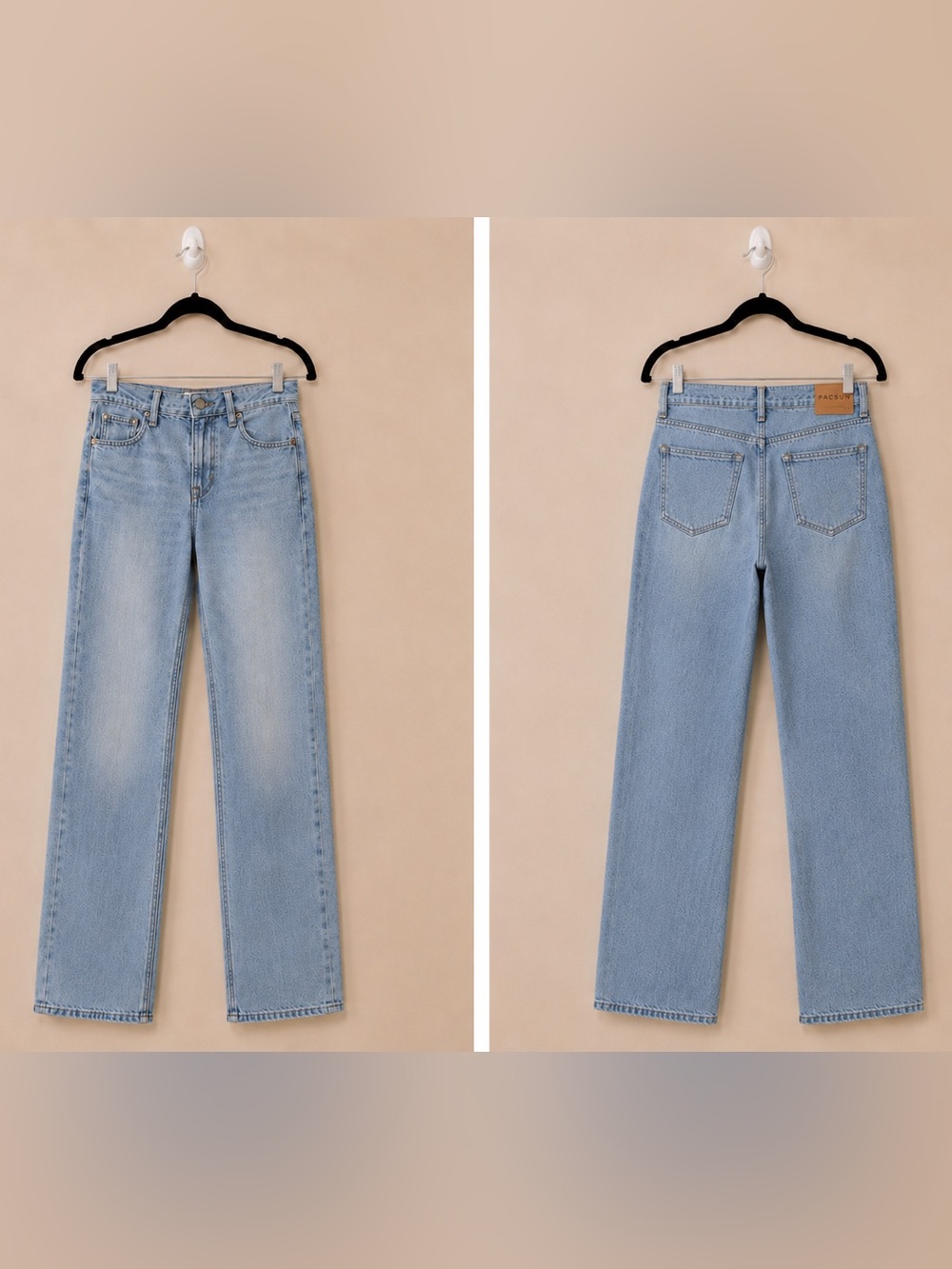 PacSun Light Wash Ultra High Rise Slim Jeans Size 26